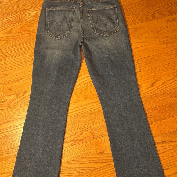 Mother NWT $238 Hustler Mid Rise Ankle Jeans 27 Read Between The Lines - Picture 7 of 7
